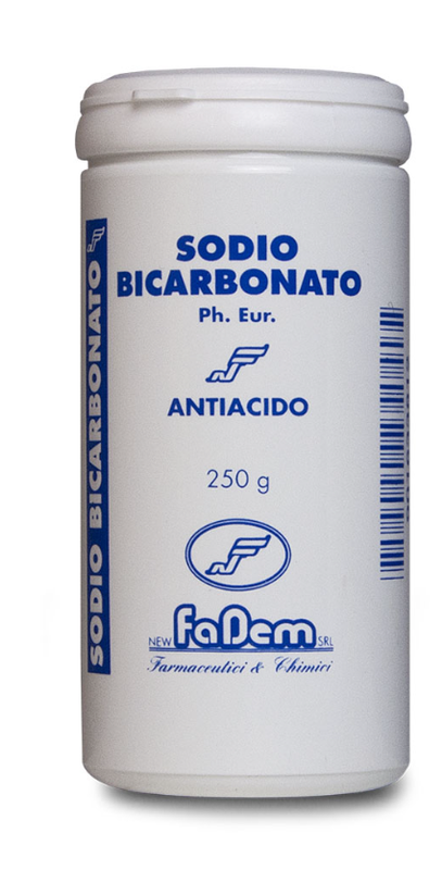 SODIO BICARBONATO g 250 VASETTO