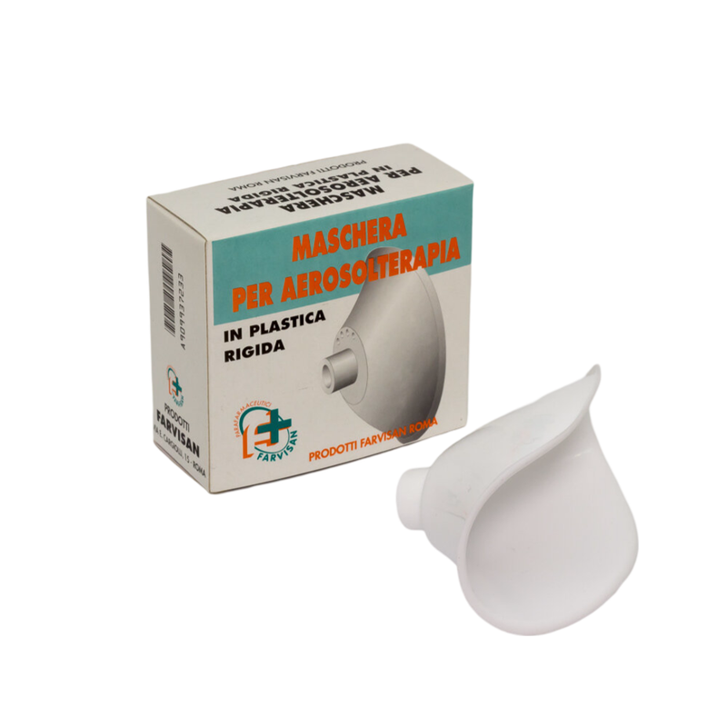 Maschera per aerosol rigida