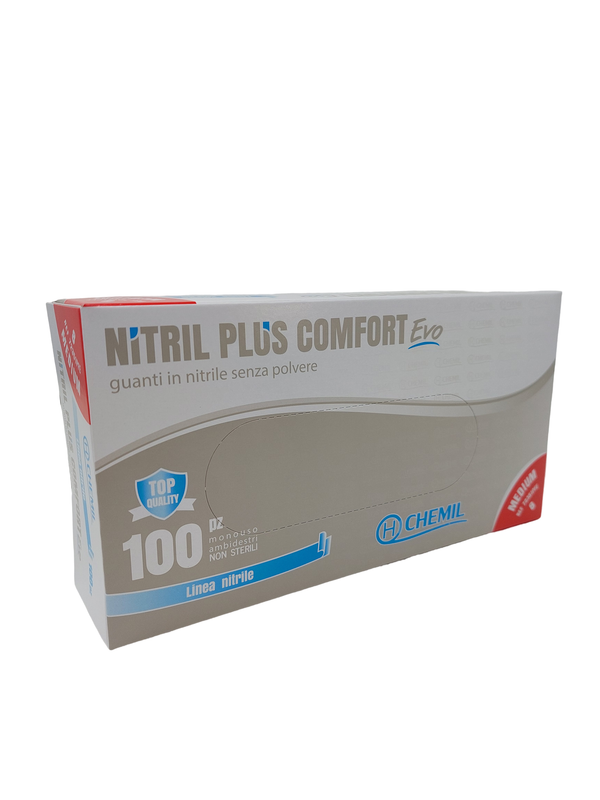 Guanti in nitrile - Scatola da 100 pezzi - Misura M