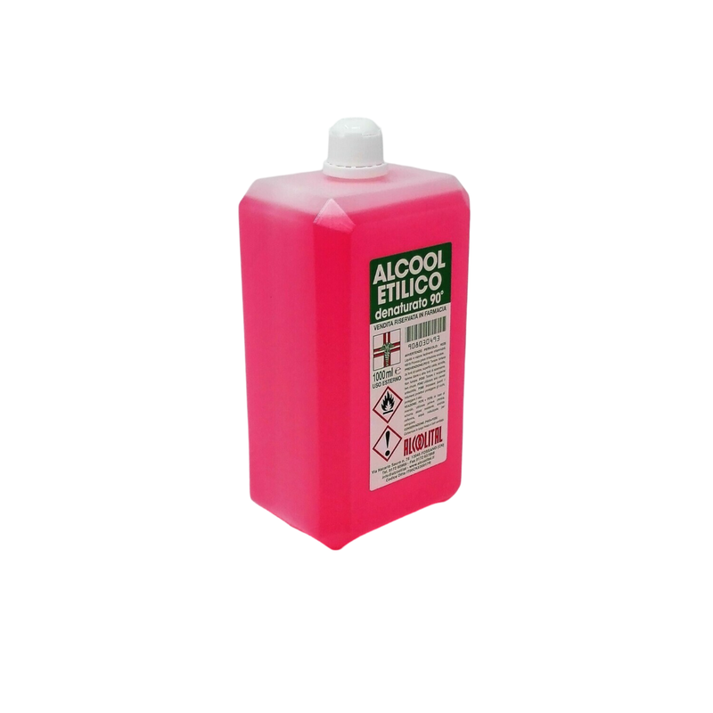 ALCOOL ETILICO DENATURATO 1 LT. - ALCOOLITAL