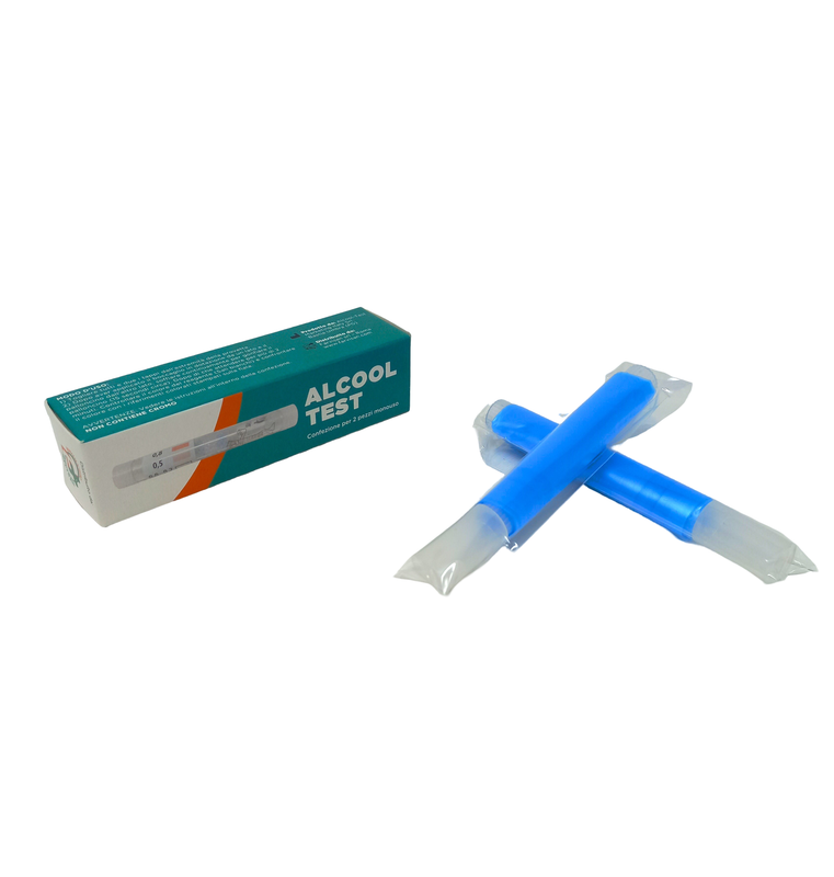 Alcool - test ( provette x 2 pezzi )