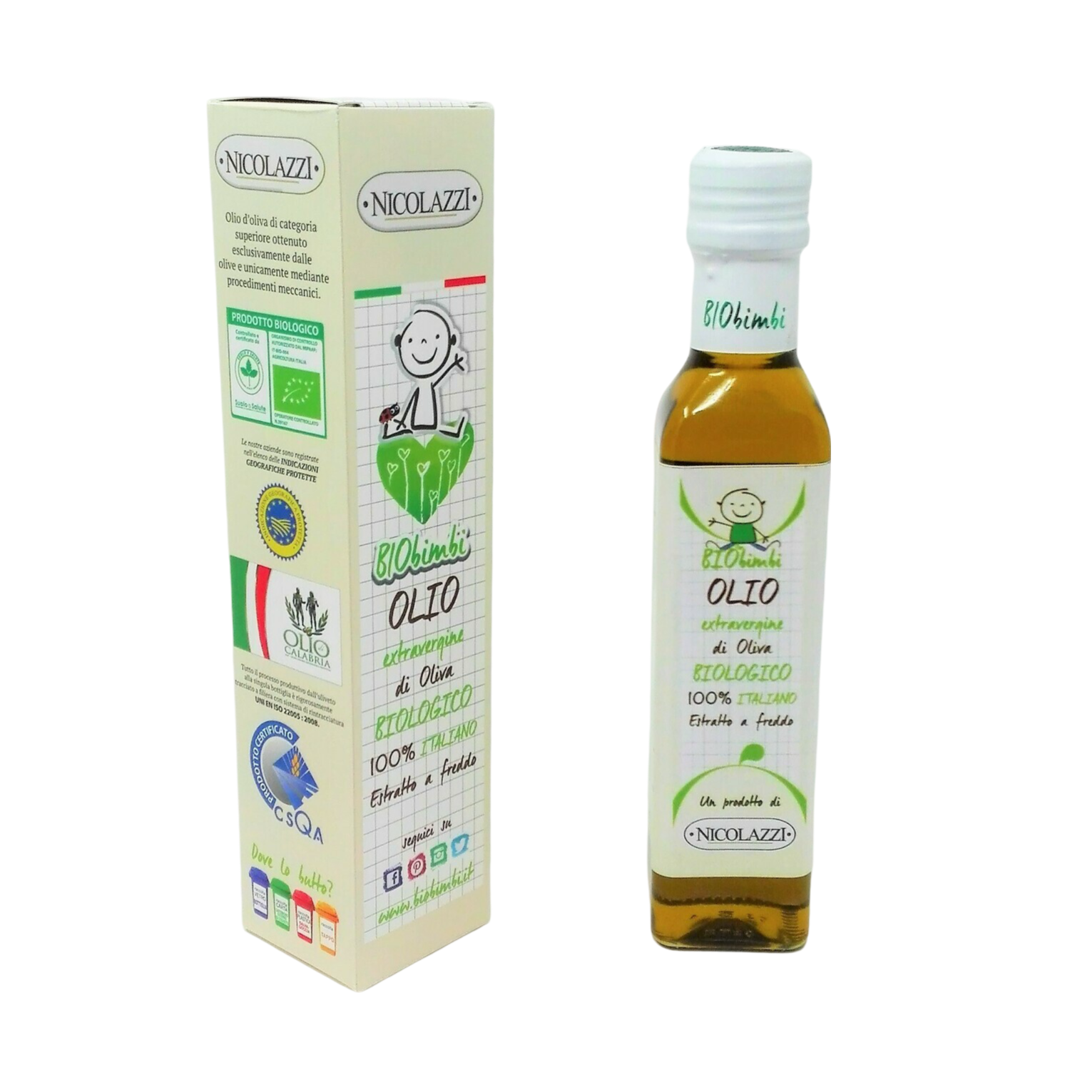 OLIO BIOBIMBI 250 ML.