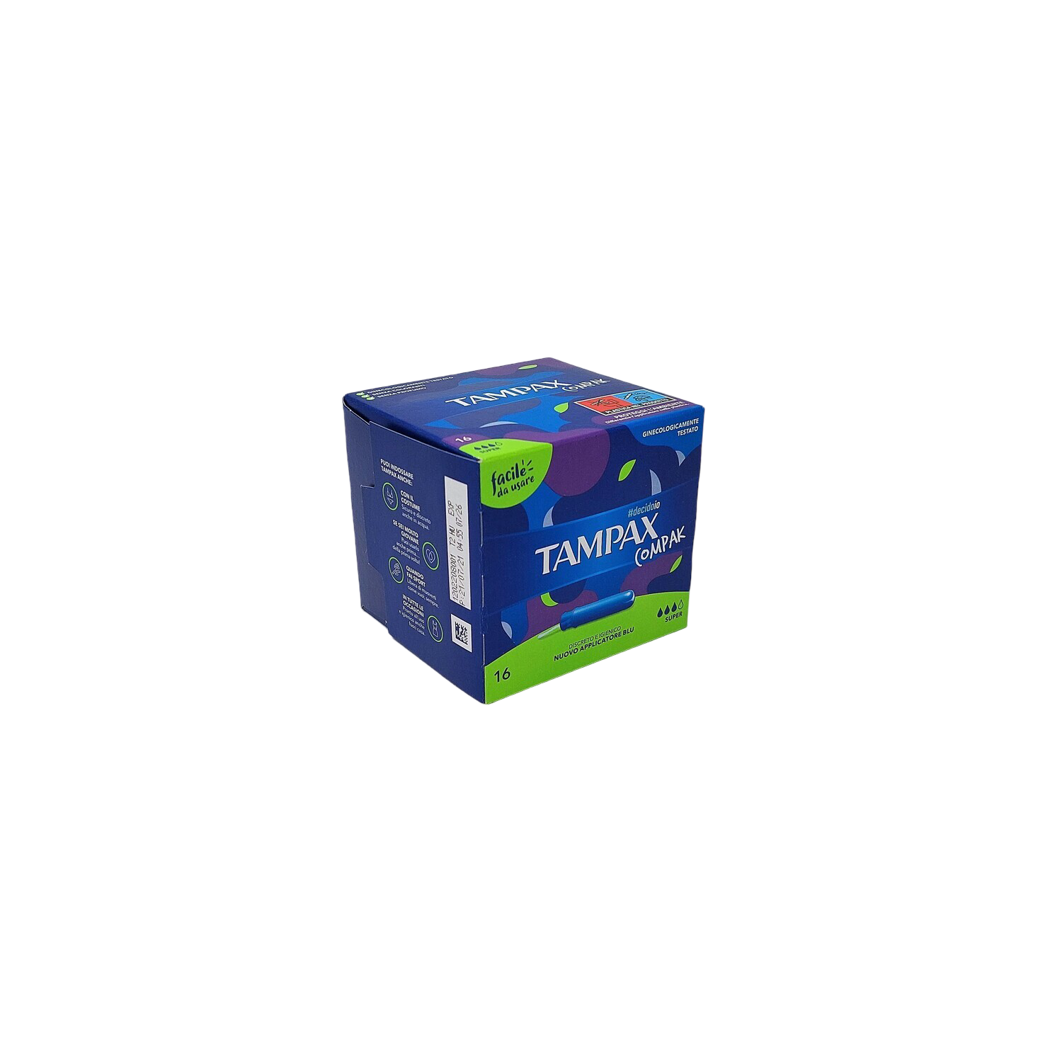 TAMPAX COMPAK SUPER - CONFEZIONE DA 16 PEZZI