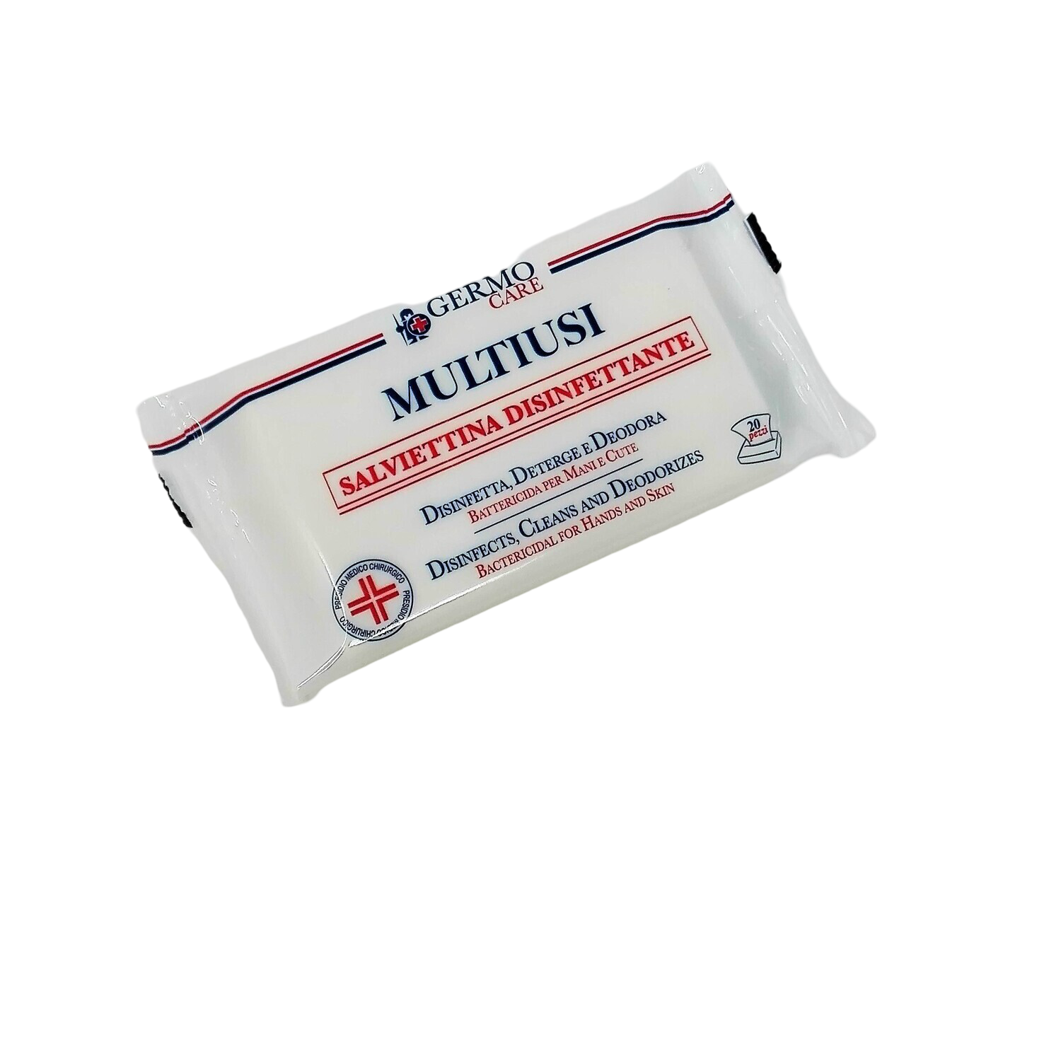 MULTIUSI FAZZOLETTI DISINFETTANTI GERMO