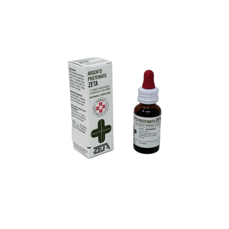 ARGENTO PROTEINATO 1% GOCCE 10 ML.