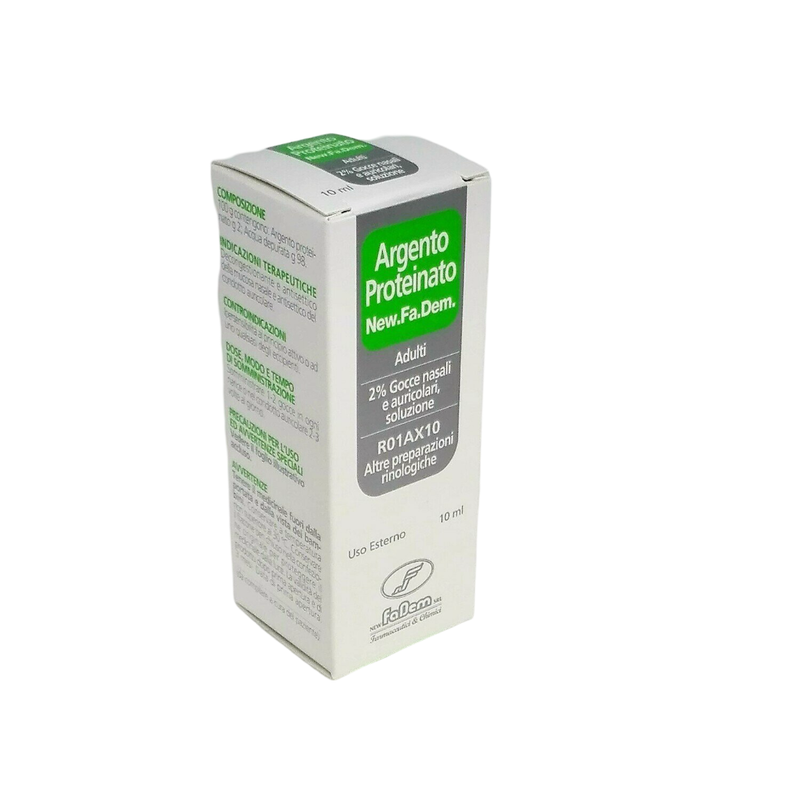 ARGENTO PROTEINATO 2% - 10 ML.