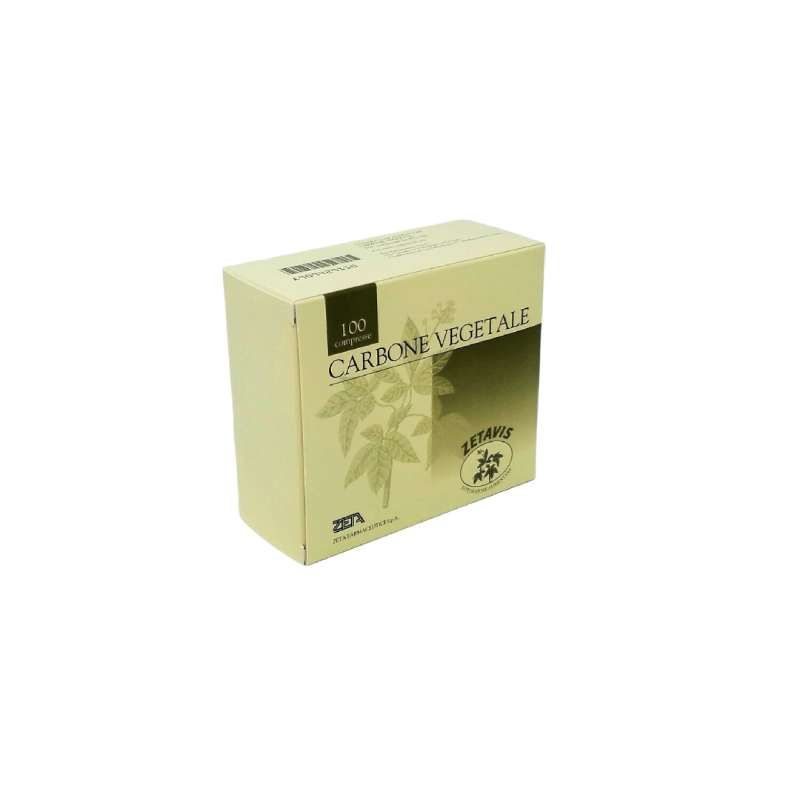 CARBONE VEGETALE - 100 COMPRESSE