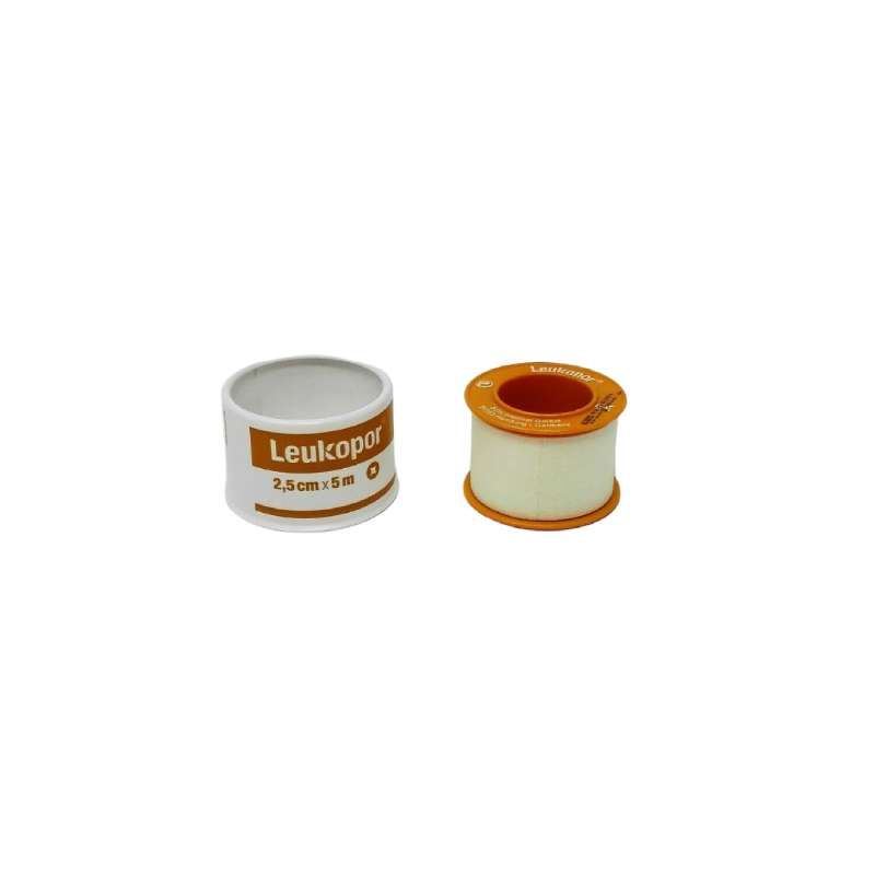 LEUKOPOR 2,5 CM. X 5 M.