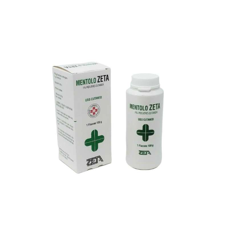 MENTOLO 1% POLVERE CUTANEA