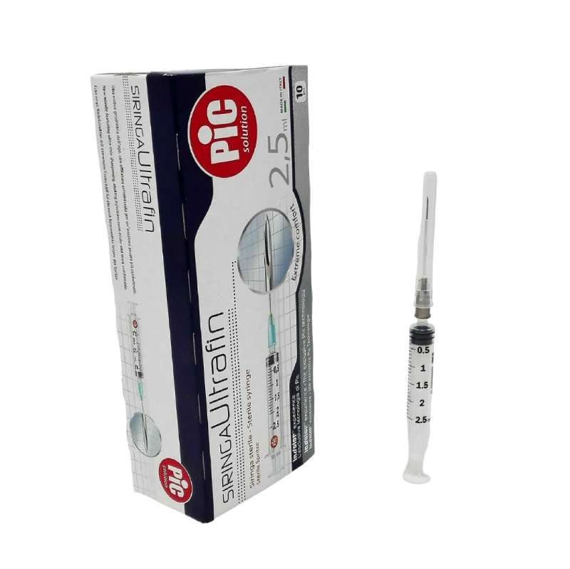 SIRINGA PIC ULTRAFIN 2,5 ML. - CONFEZIONE DA 10 PEZZI