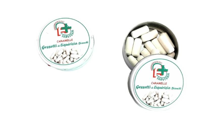 GESSETTI DI LIQUIRIZIA BIANCHI 40G