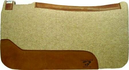 Diamond Wool Pad Contoured cowboy