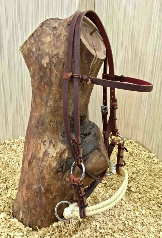 Sidepull double rope