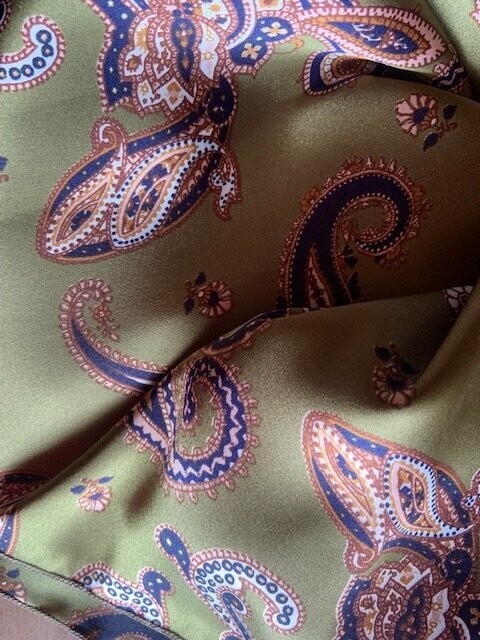 Cowboy wild rag 'green paisley' Cowboy wild rag 'green paisley'
