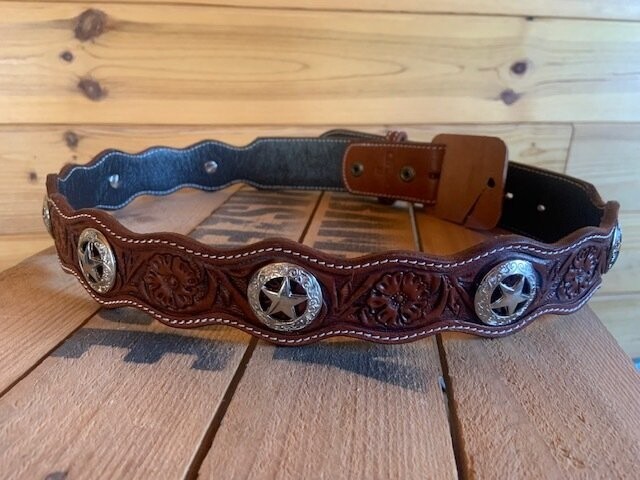 Ceinture en cuir (sans boucle)
