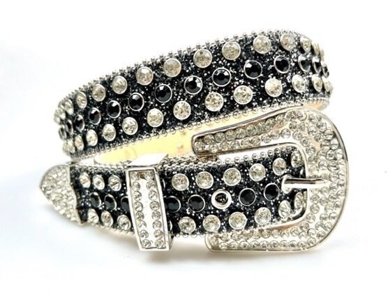 Ceinture strasses 'black'