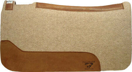 Diamond Wool Pad contoured cowboy 3/4"