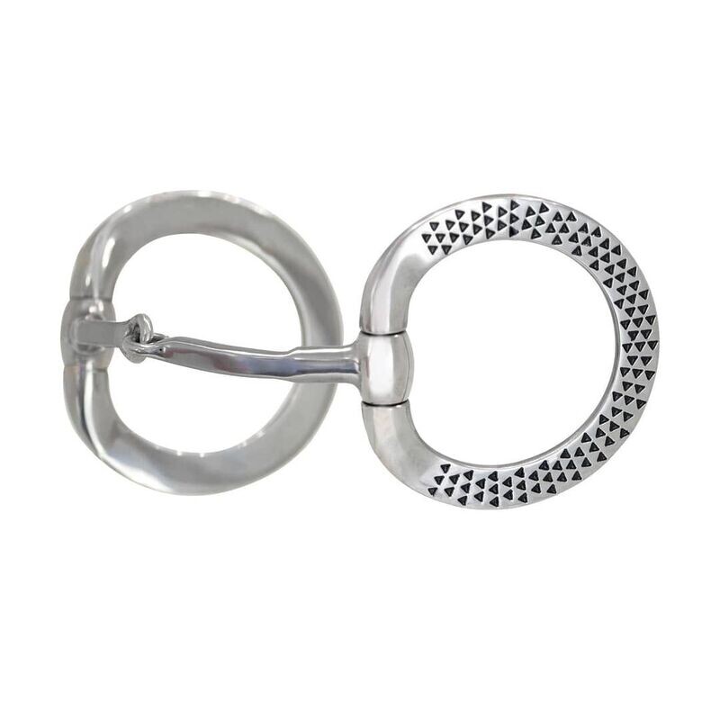 Snaffle à canons carrés