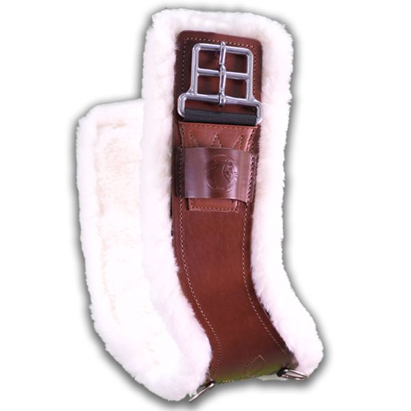 Shoulder relief cinch+balance buckle/marron/mouton