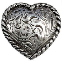 Bague à foulard coeur