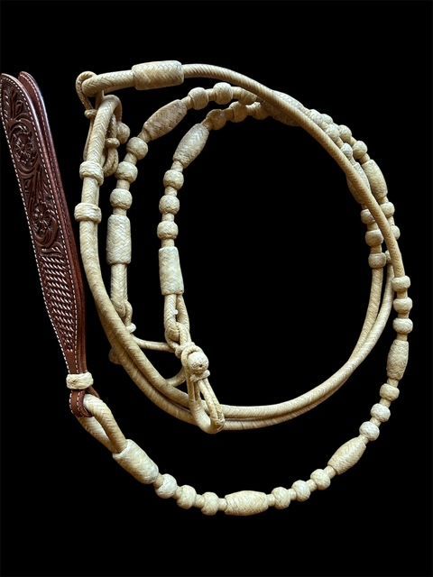 Romal naturel Buckaroo braiding