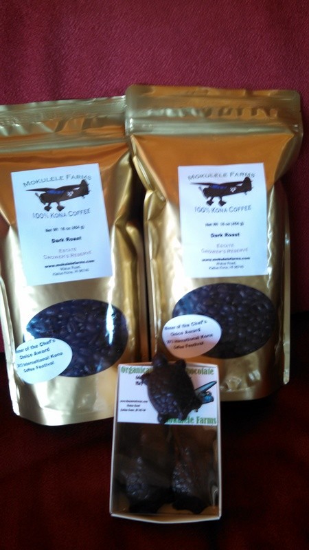 Dark Roast Coffee plus Chocolate Turtles -- Special Price