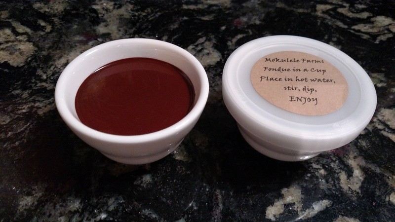 Fondue in a Cup -- Amazing!