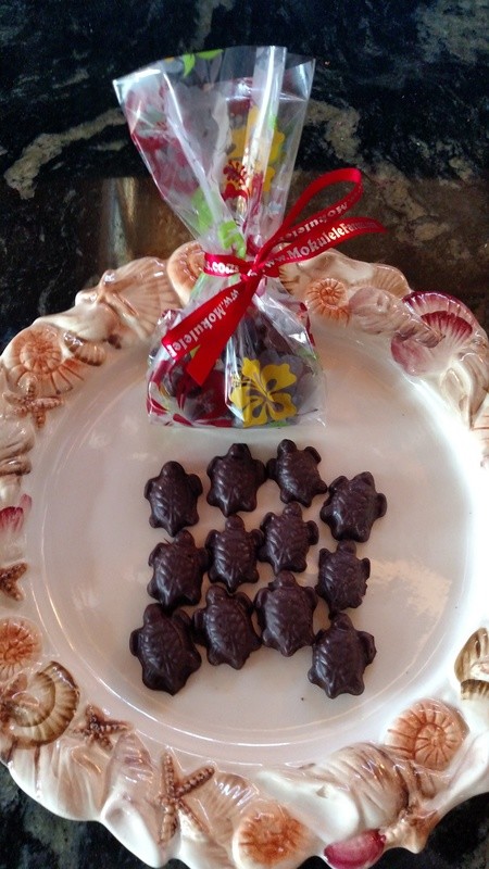 4 Bags of Tiny Chocolate Turtles -- Stocking Stuffers!
