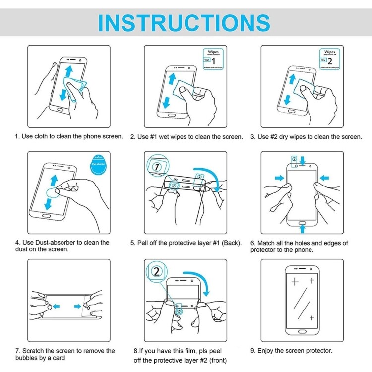Galaxy S9+ Tempered Glass