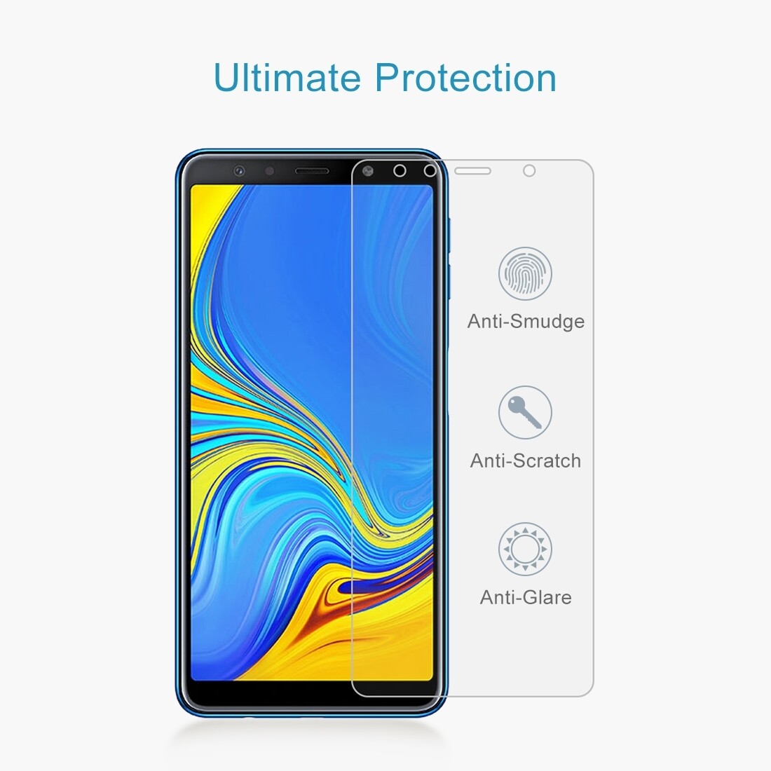 Samsung A7 (2018) Tempered Glass