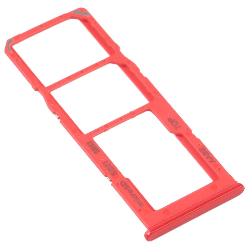 Samsung A12 Sim Tray (Red)