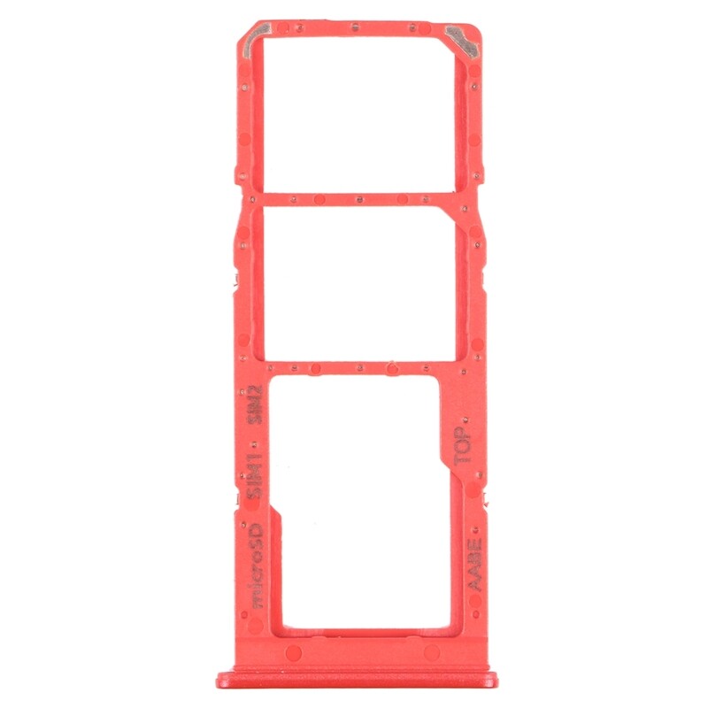 Samsung A12 Sim Tray (Red)