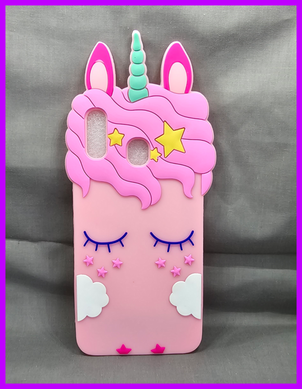 Silicone Unicorn, Colour: Pale Pink