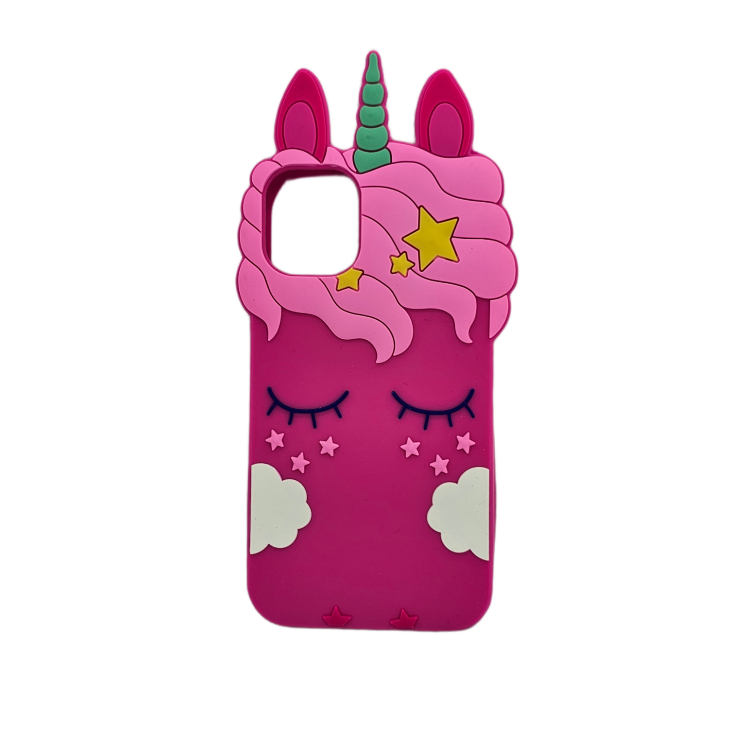 Silicone Unicorn- Dark Pink