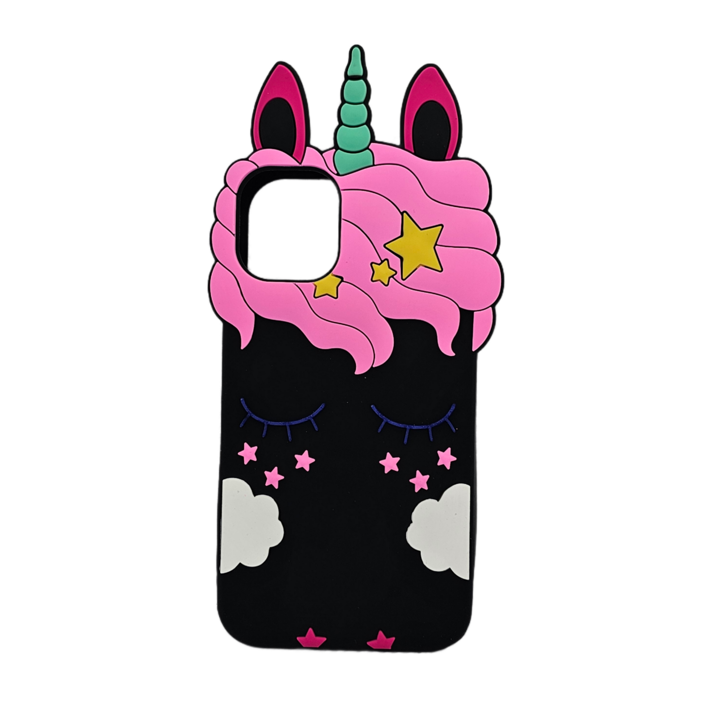 Silicone Unicorn- Black