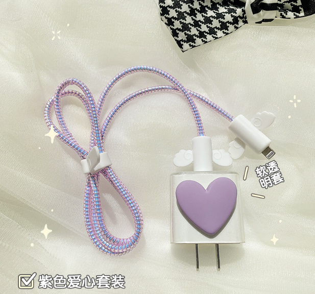 Purple Heart Charger Cover