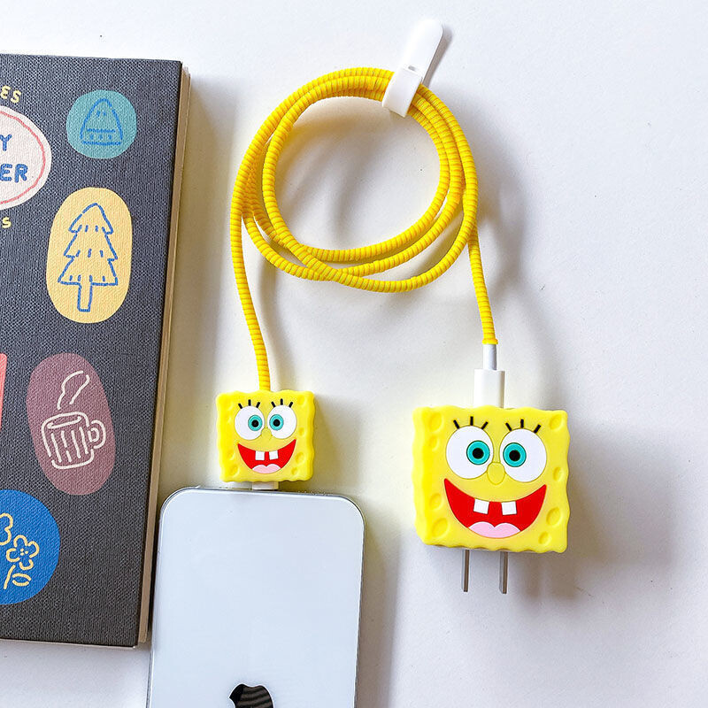 Sponge Bob Charger Cover