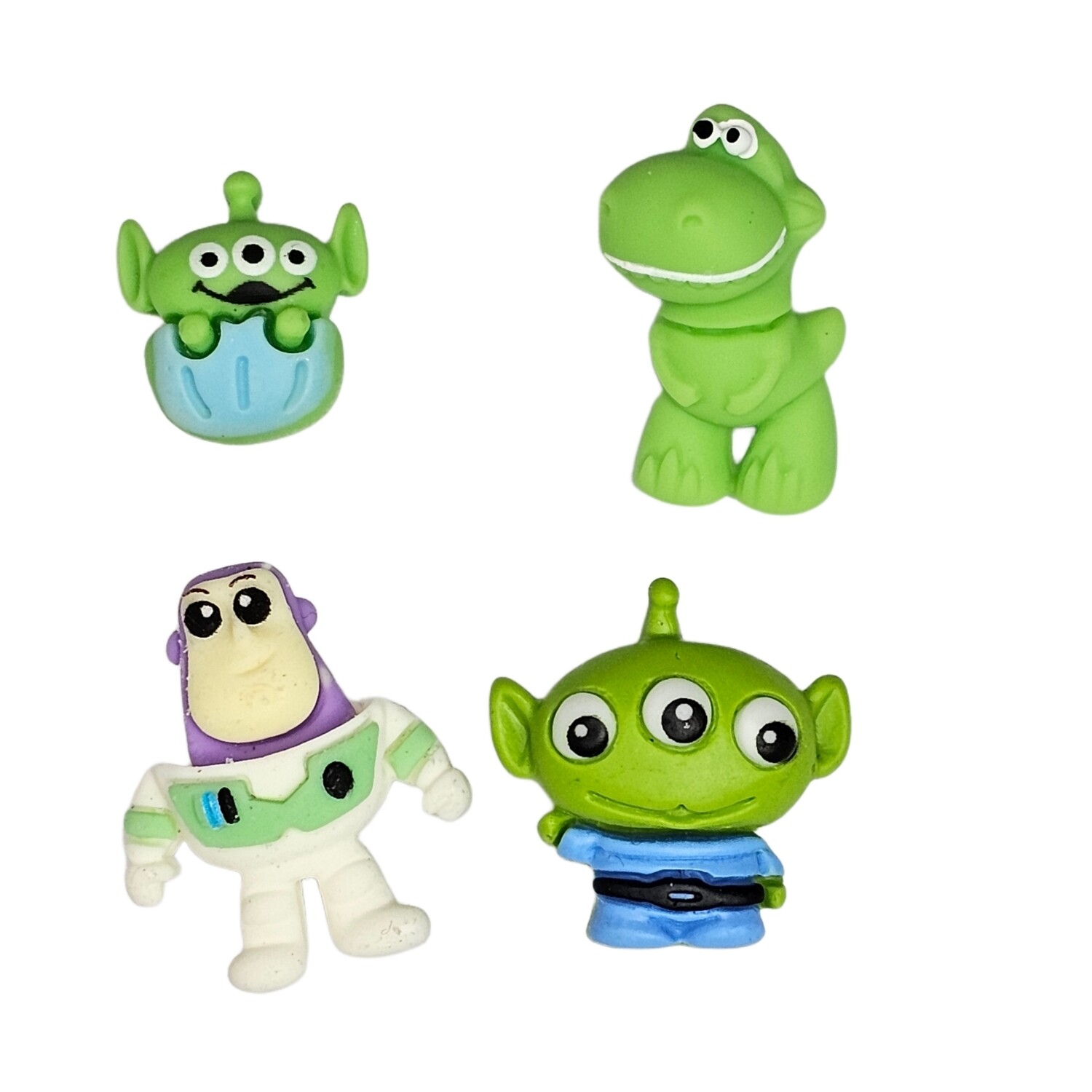 Green Alien - 4 Piece Set
