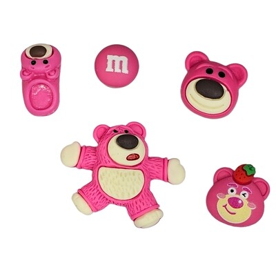 Strawberry Bears - 5 Piece Set