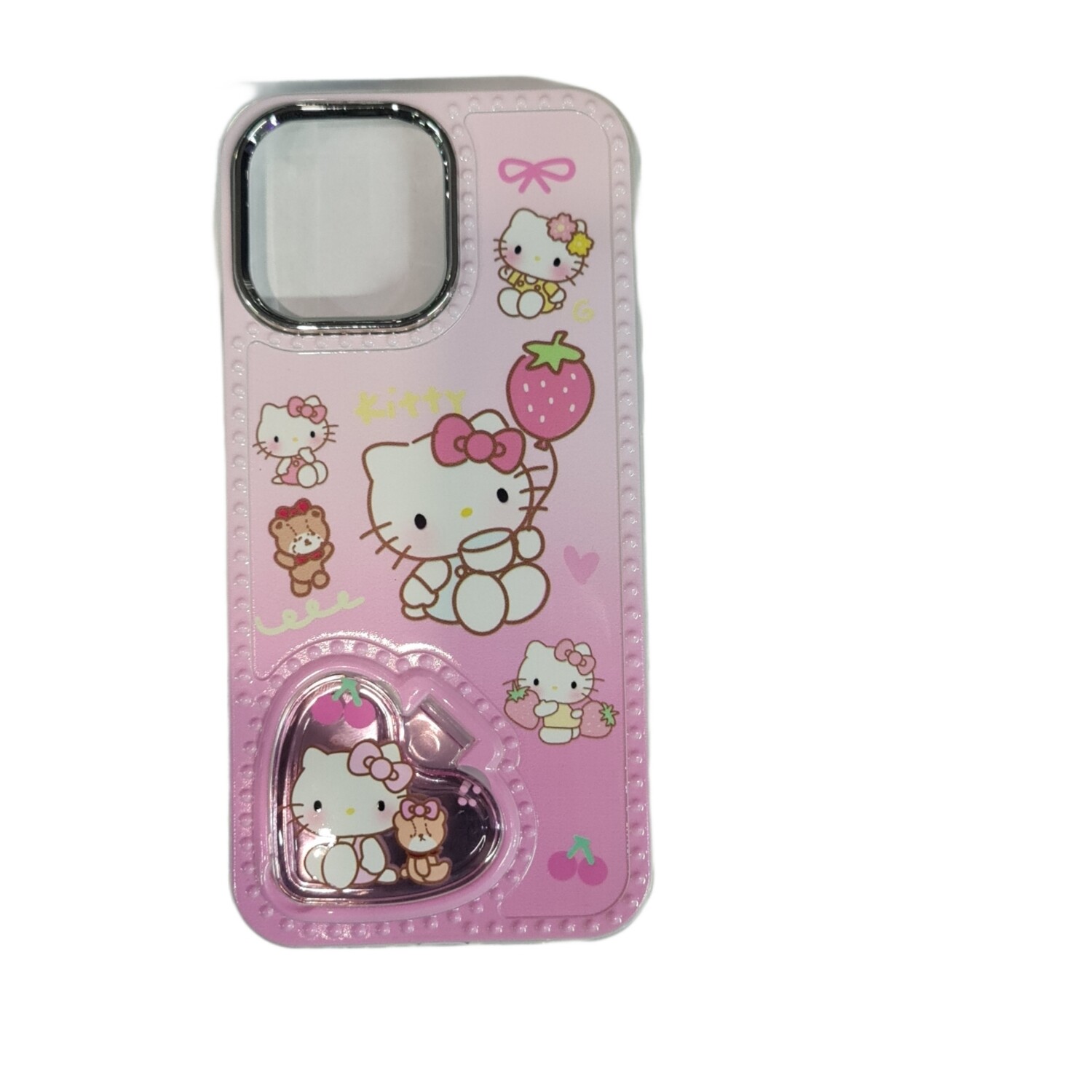 iPhone 13 Pro Max Gradient Pink Kitty