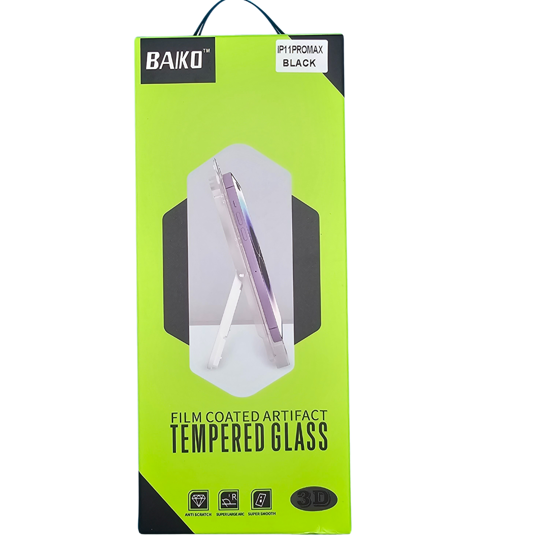 iPhone 11 Pro Max 3D 9H Tempered Glass