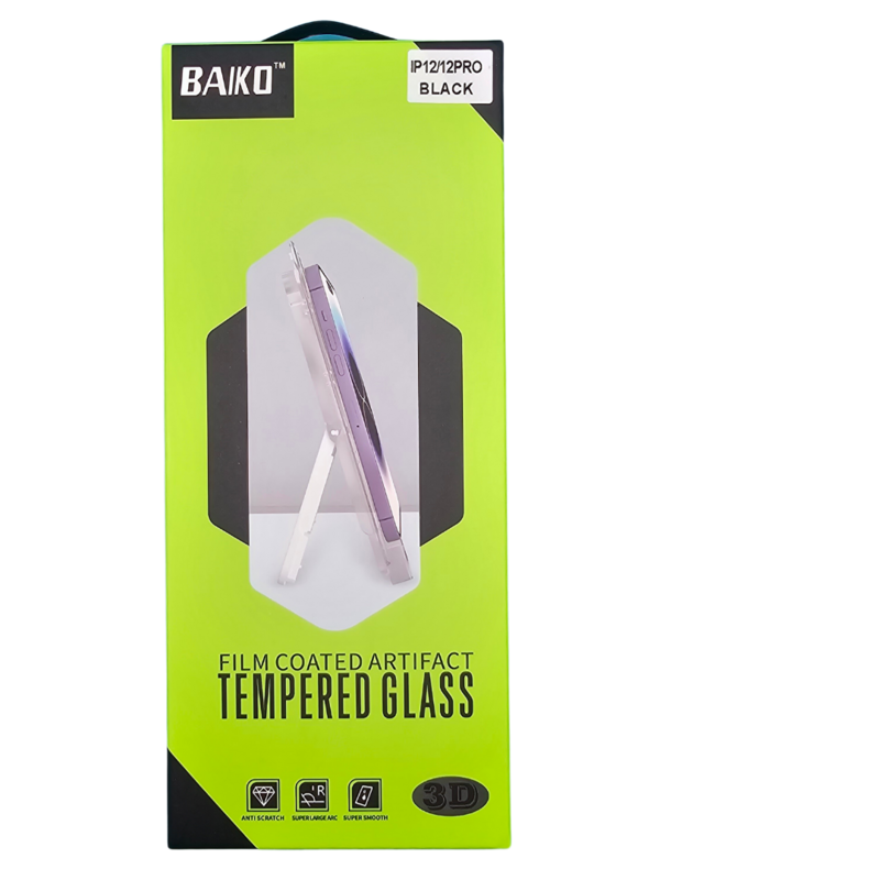 iPhone 12|12 Pro 3D 9H Tempered Glass