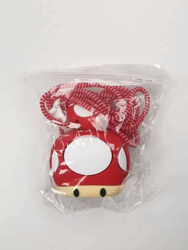 Mario Mushroom Charger Cover