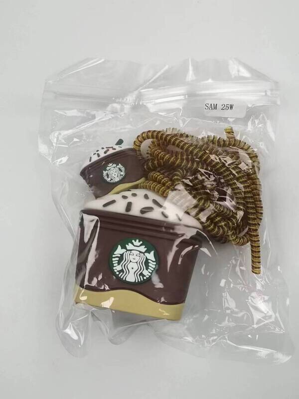 Brown Starbucks Charger Cover