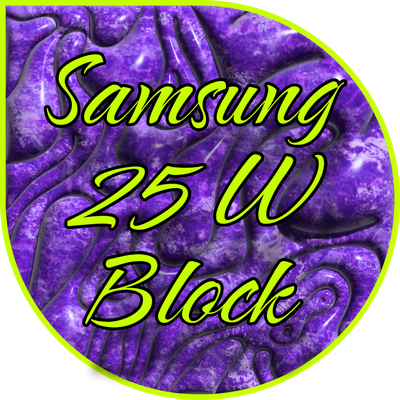 Samsung 25W Block Charger Protectors