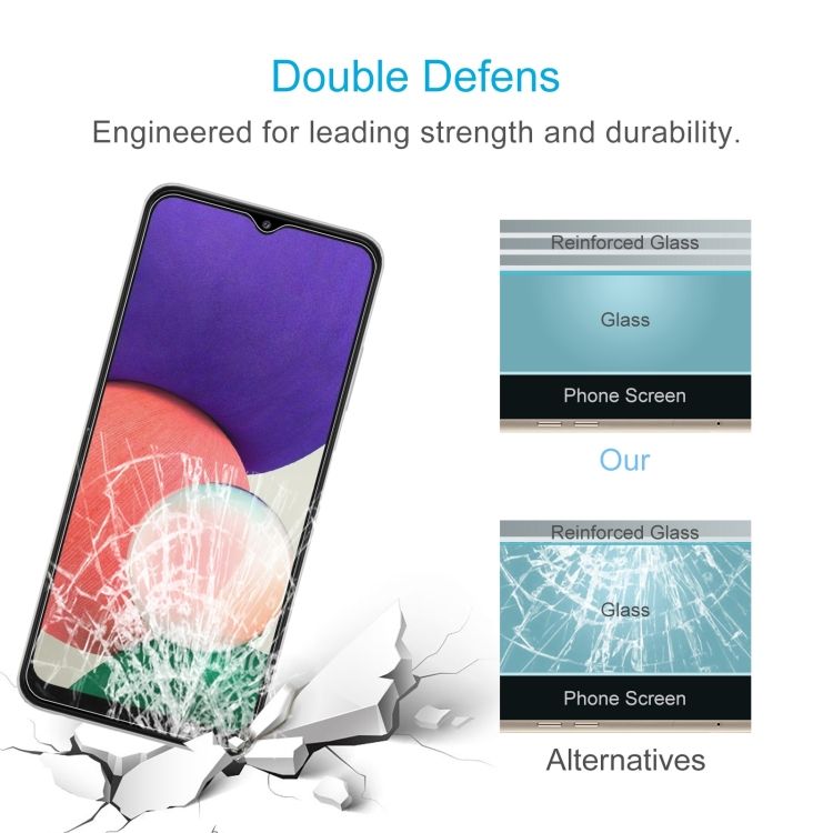 A22 5G / A23 Clear Tempered Glass