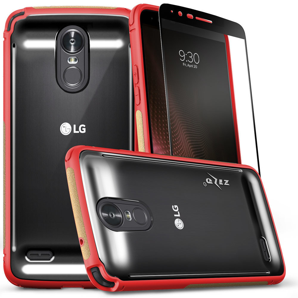 Zizo Flux Series LG Stylo 3 / LG Stylo 3 Plus - Red &amp; Beige