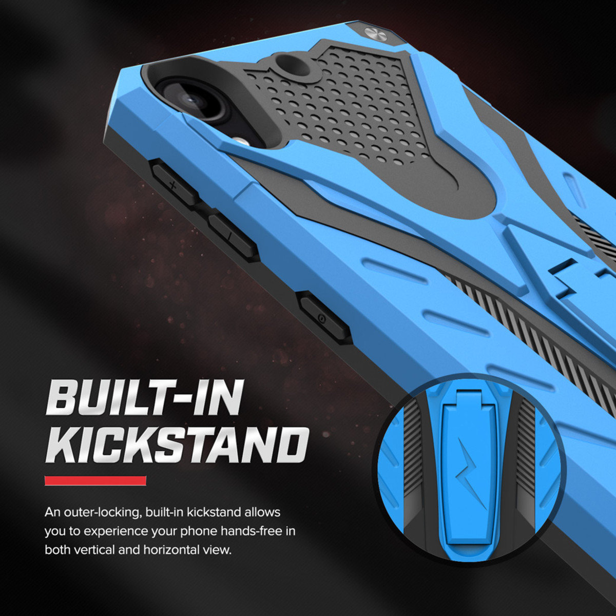 ZIZO Static Series HTC Desire 530 - Blue &amp; Black