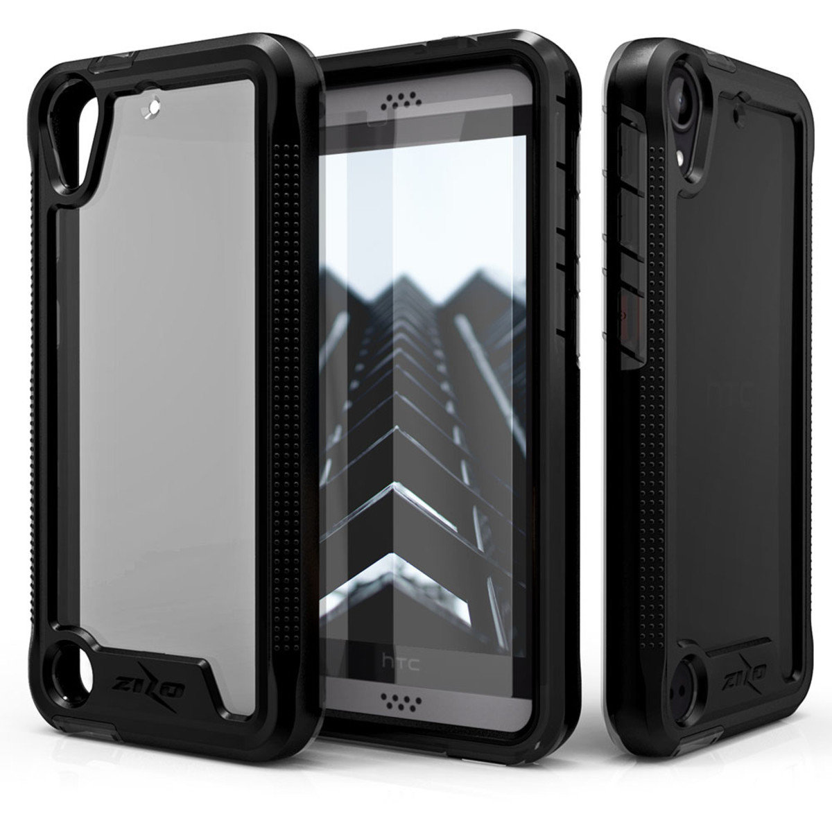 Zizo Ion Series HTC Desire 530 - Black &amp; Smoke