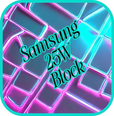 Samsung 25W Block Charger Protectors